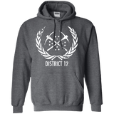 Sweatshirts Dark Heather / Small District 12 Pullover Hoodie