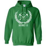 Sweatshirts Irish Green / Small District 12 Pullover Hoodie