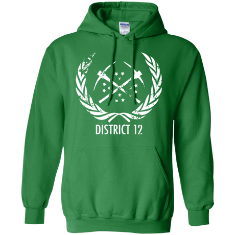 Sweatshirts Irish Green / Small District 12 Pullover Hoodie