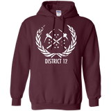 Sweatshirts Maroon / Small District 12 Pullover Hoodie