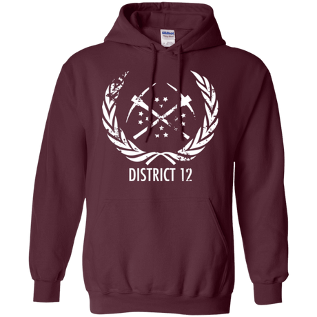 Sweatshirts Maroon / Small District 12 Pullover Hoodie