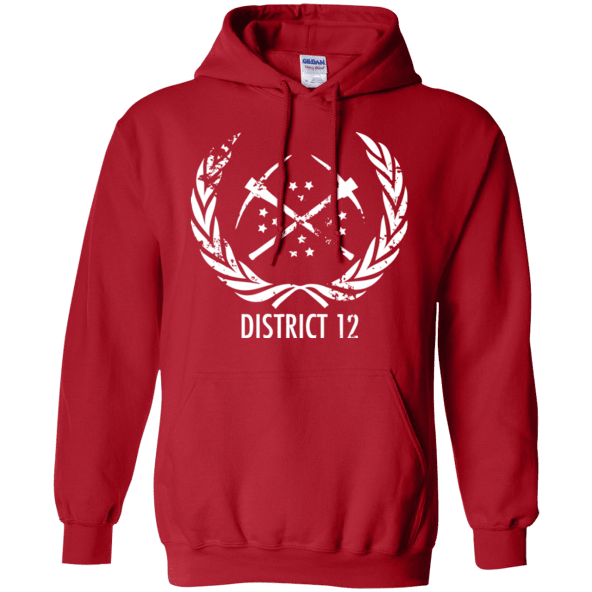 Sweatshirts Red / Small District 12 Pullover Hoodie