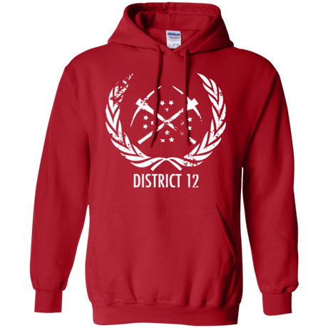 Sweatshirts Red / Small District 12 Pullover Hoodie