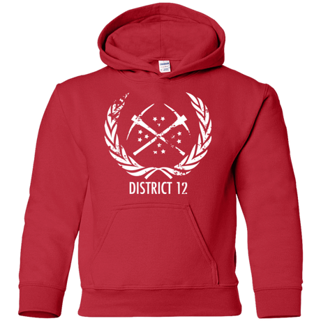 Sweatshirts Red / YS District 12 Youth Hoodie