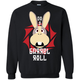 Sweatshirts Black / S Do A Barrel Roll Crewneck Sweatshirt