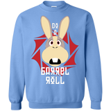 Sweatshirts Carolina Blue / S Do A Barrel Roll Crewneck Sweatshirt