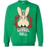 Sweatshirts Irish Green / S Do A Barrel Roll Crewneck Sweatshirt