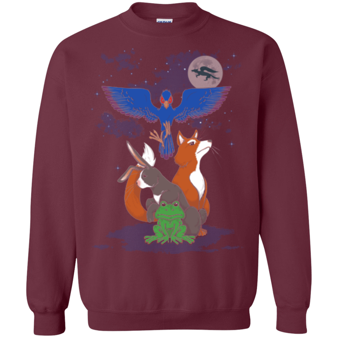 Sweatshirts Maroon / Small Do a barrel roll Crewneck Sweatshirt