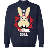 Sweatshirts Navy / S Do A Barrel Roll Crewneck Sweatshirt