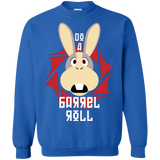 Sweatshirts Royal / S Do A Barrel Roll Crewneck Sweatshirt
