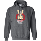 Sweatshirts Dark Heather / S Do A Barrel Roll Pullover Hoodie