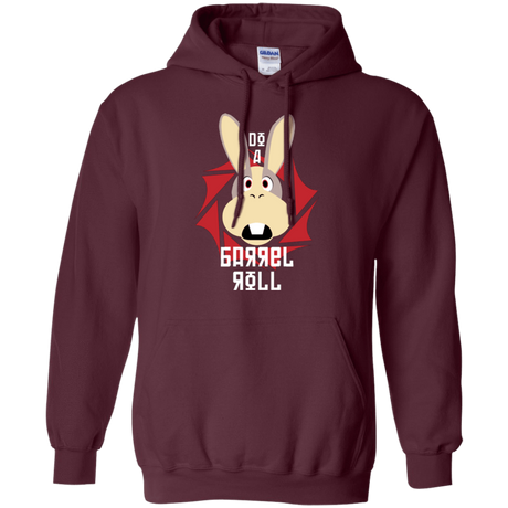 Sweatshirts Maroon / S Do A Barrel Roll Pullover Hoodie