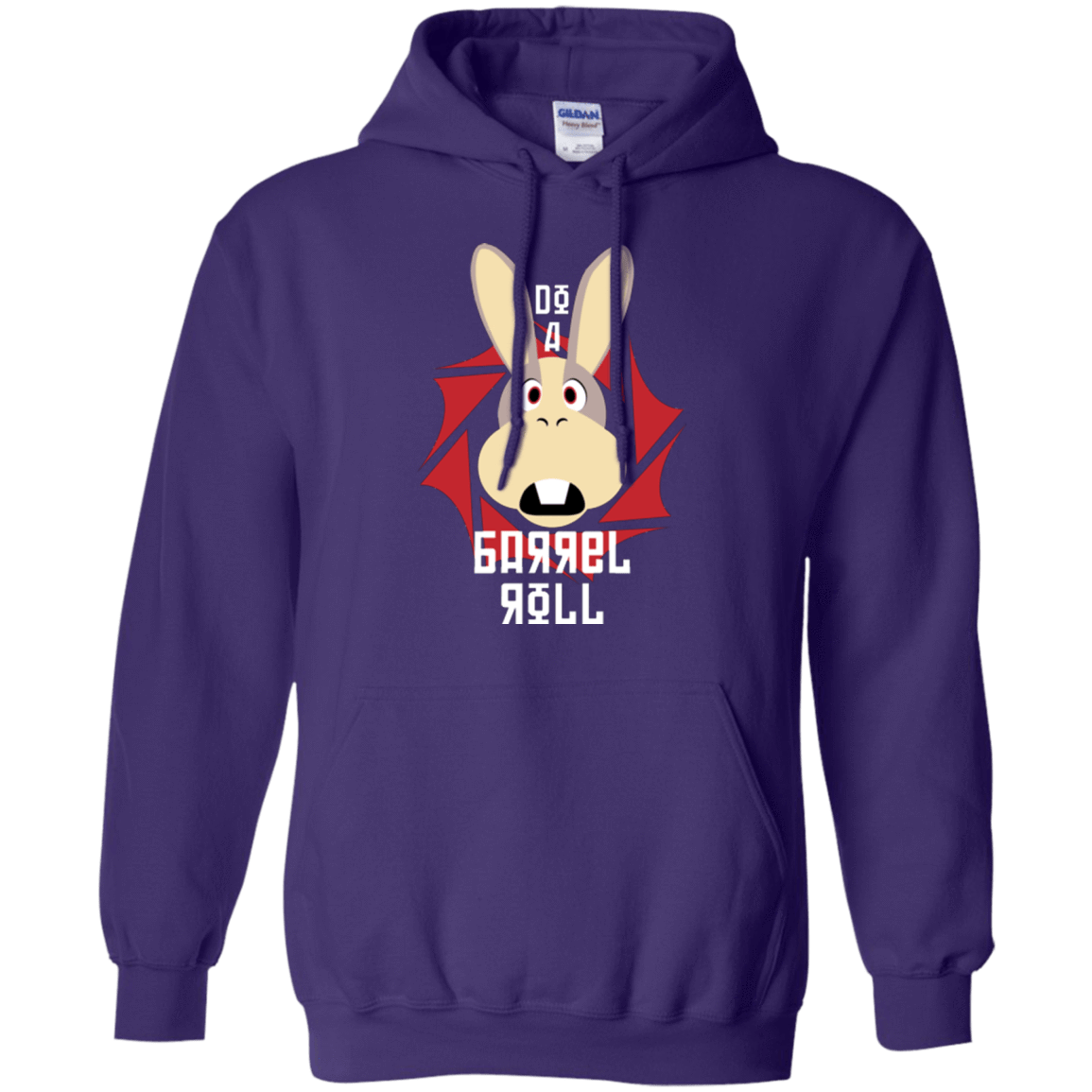 Sweatshirts Purple / S Do A Barrel Roll Pullover Hoodie
