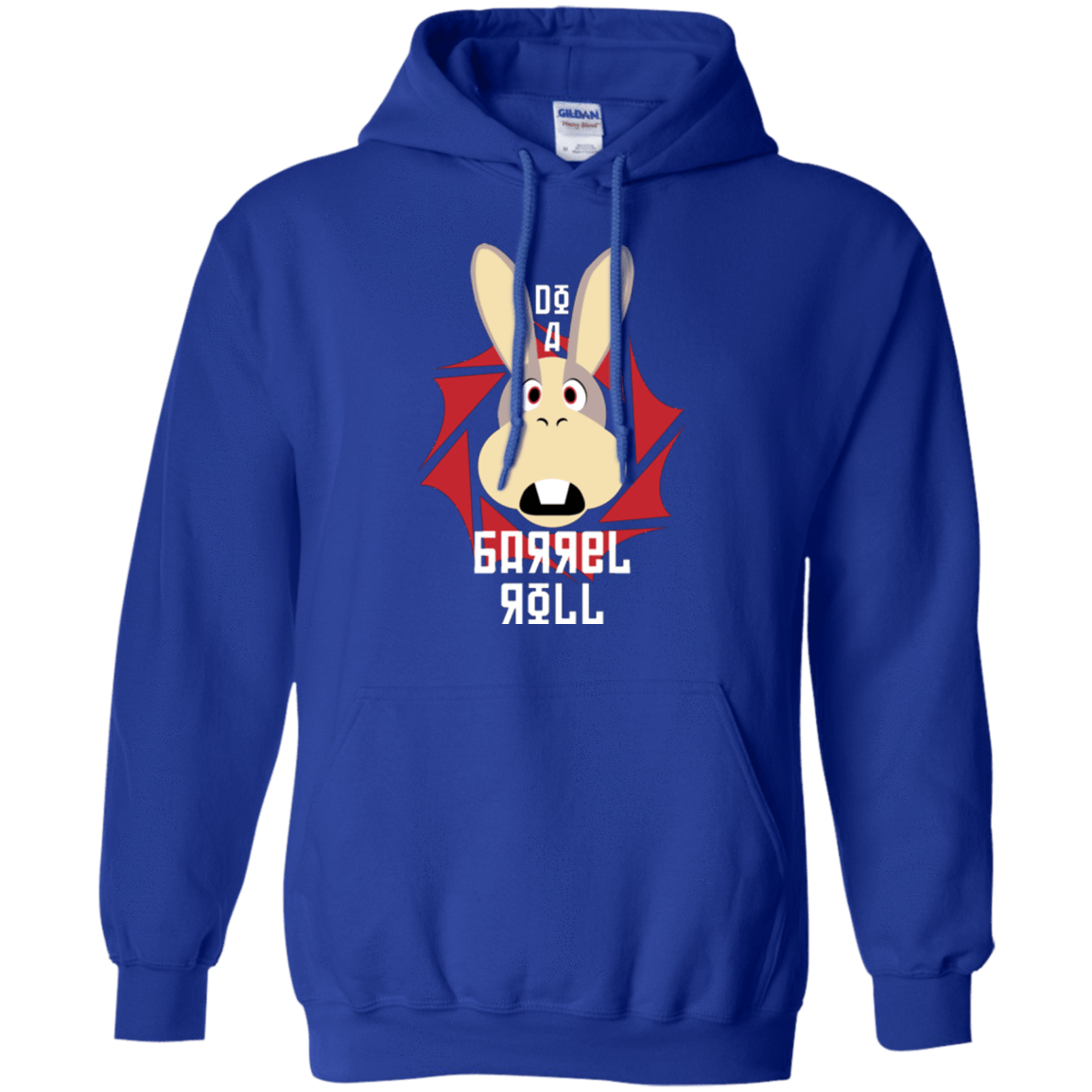 Sweatshirts Royal / S Do A Barrel Roll Pullover Hoodie