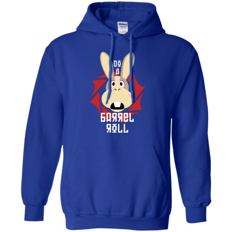 Sweatshirts Royal / S Do A Barrel Roll Pullover Hoodie