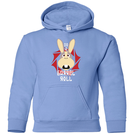 Sweatshirts Carolina Blue / YS Do A Barrel Roll Youth Hoodie