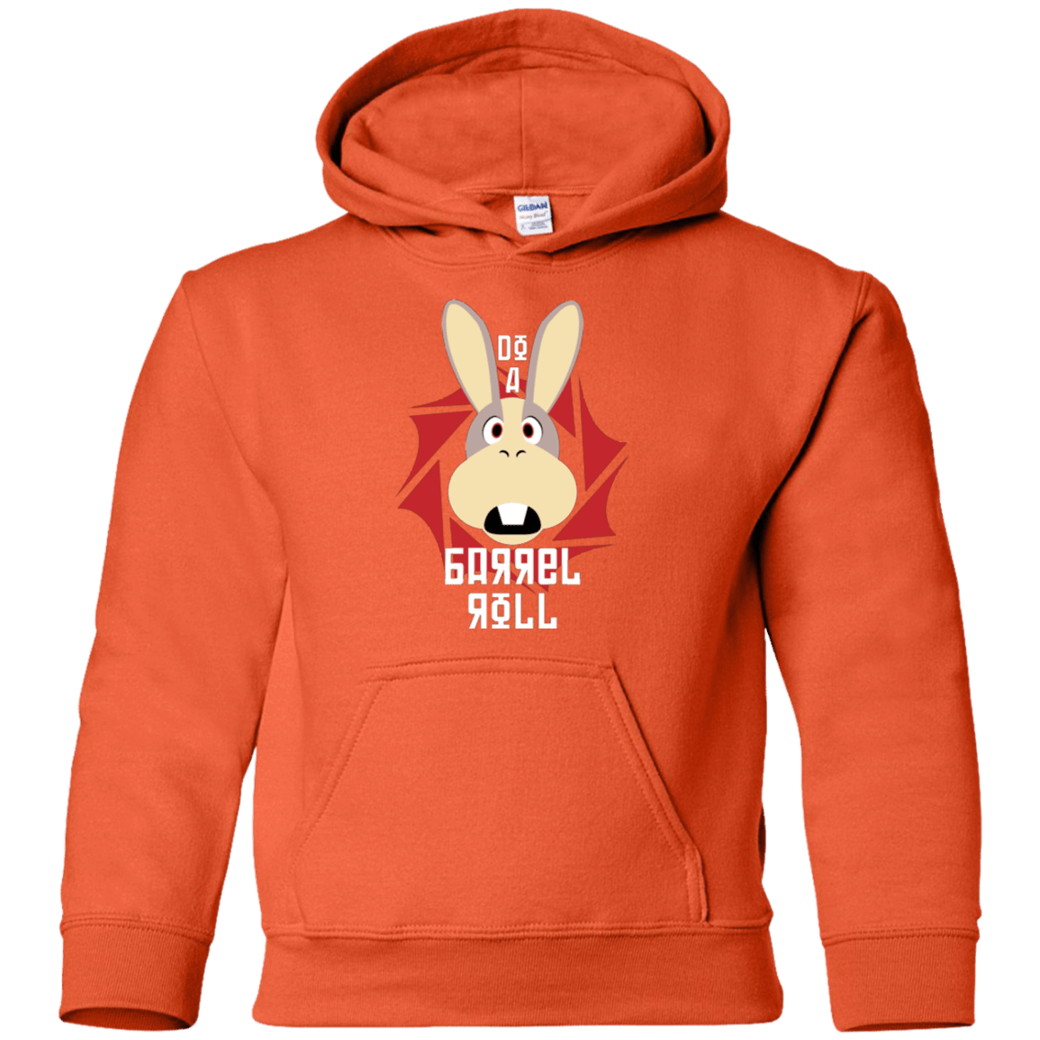 Sweatshirts Orange / YS Do A Barrel Roll Youth Hoodie