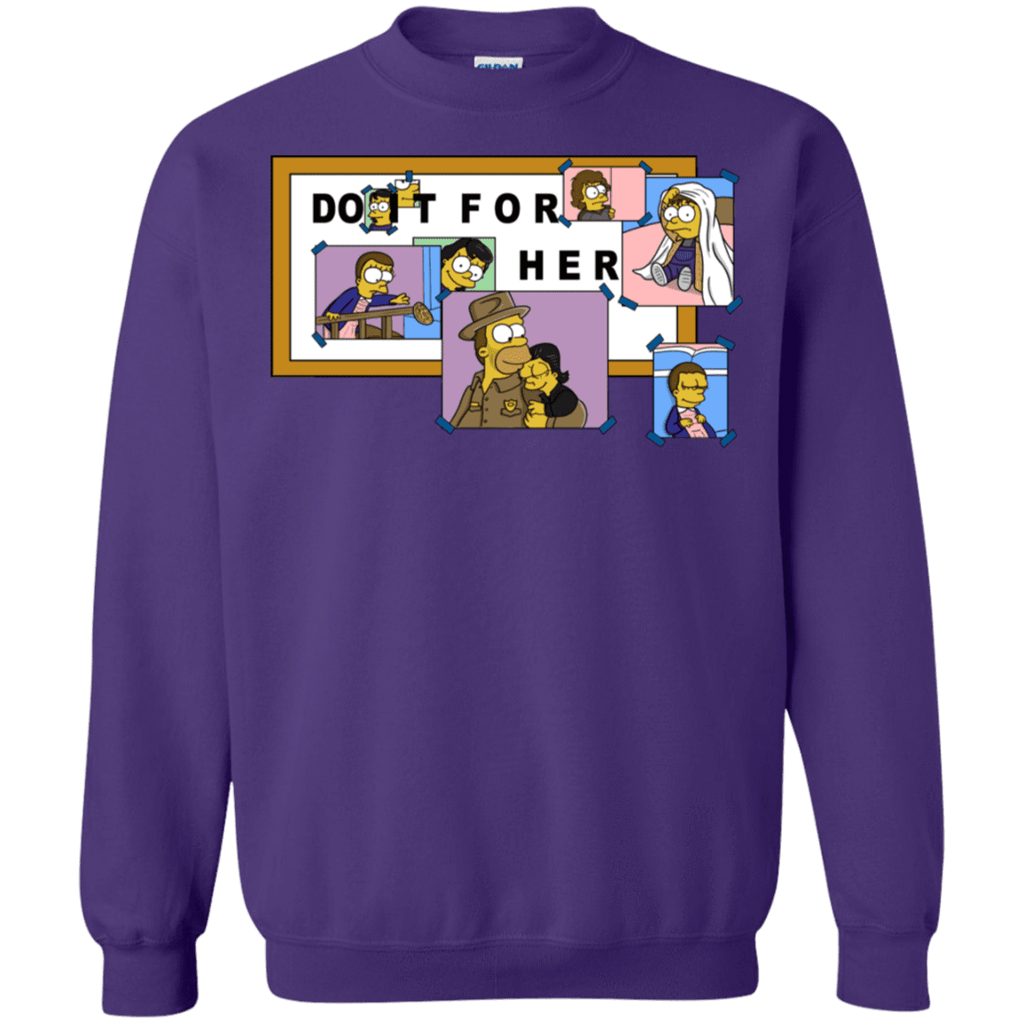 Sweatshirts Purple / S Do it for Eleven Crewneck Sweatshirt