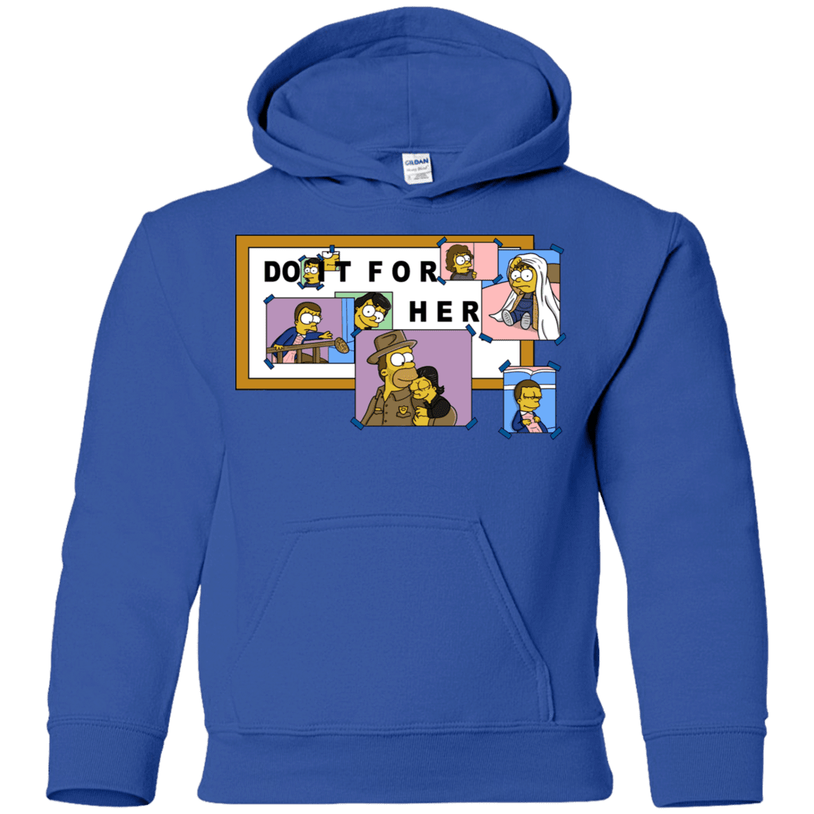 Sweatshirts Royal / YS Do it for Eleven Youth Hoodie