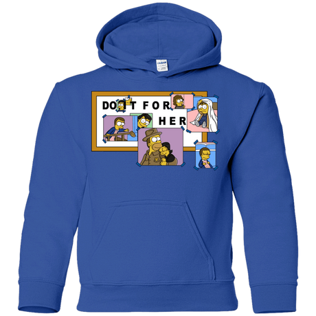 Sweatshirts Royal / YS Do it for Eleven Youth Hoodie