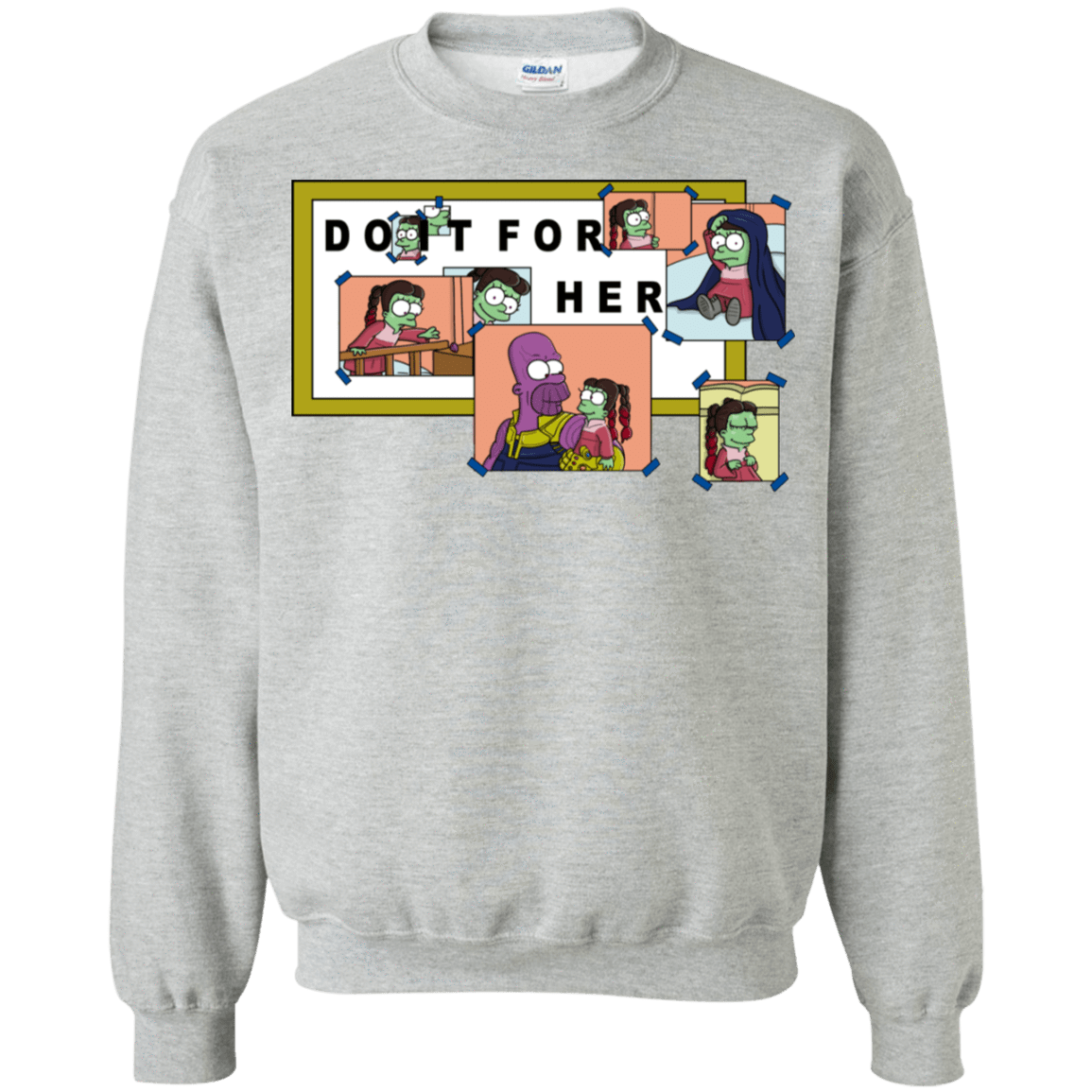 Sweatshirts Sport Grey / S Do it for Gamora Crewneck Sweatshirt