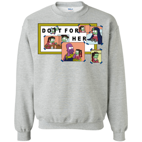 Sweatshirts Sport Grey / S Do it for Gamora Crewneck Sweatshirt