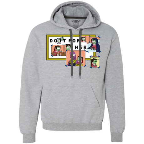 Sweatshirts Sport Grey / L Do it for Gamora Premium Fleece Hoodie
