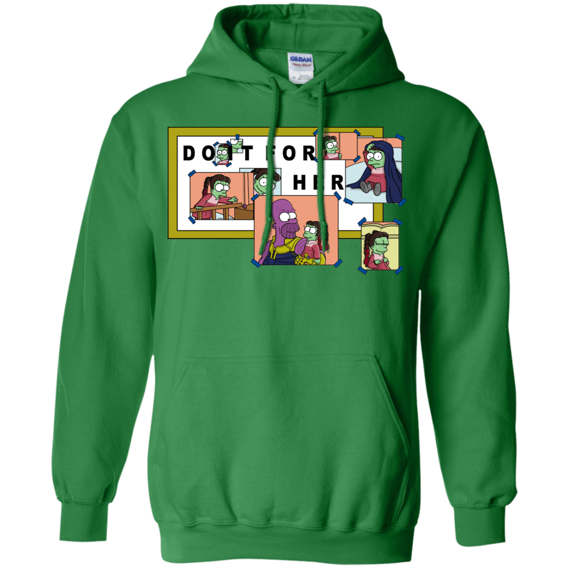 Sweatshirts Irish Green / S Do it for Gamora Pullover Hoodie