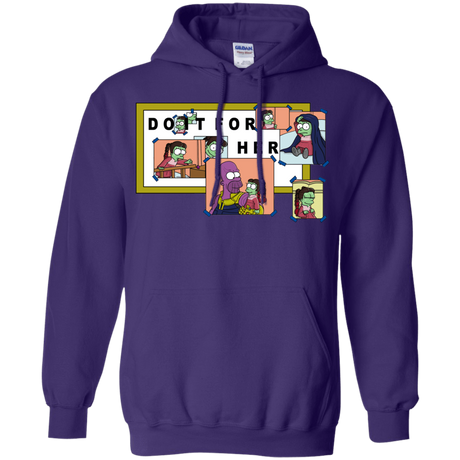 Sweatshirts Purple / S Do it for Gamora Pullover Hoodie