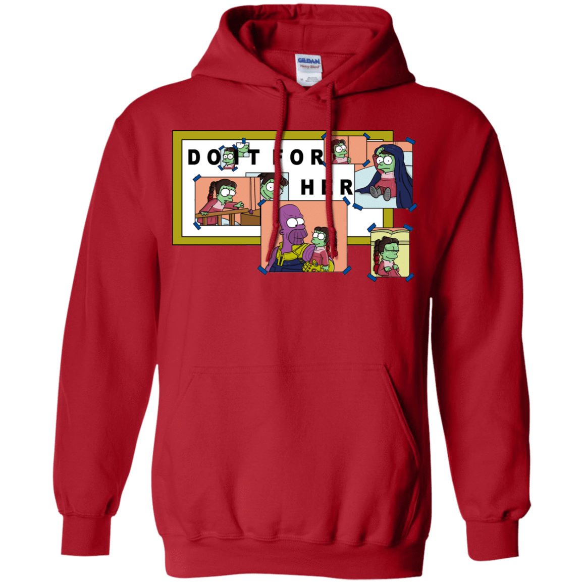 Sweatshirts Red / S Do it for Gamora Pullover Hoodie