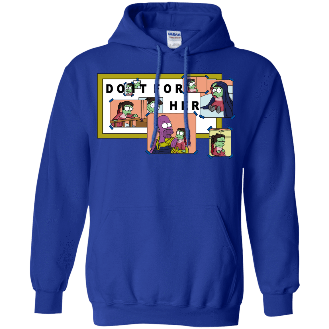 Sweatshirts Royal / S Do it for Gamora Pullover Hoodie