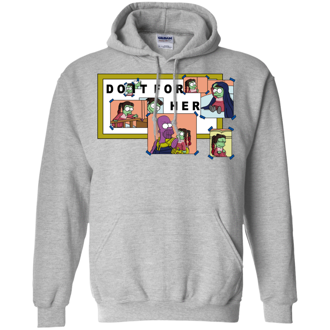 Sweatshirts Sport Grey / S Do it for Gamora Pullover Hoodie