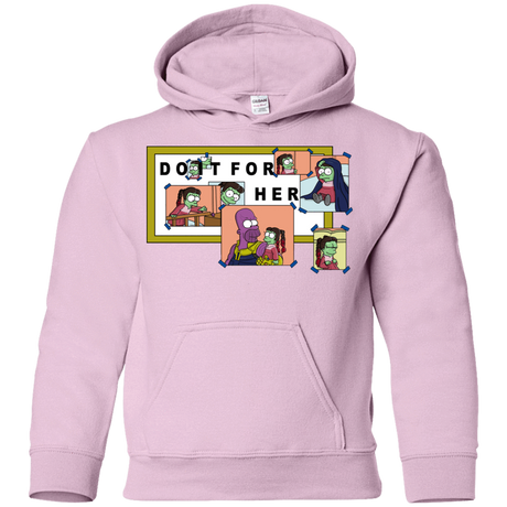 Sweatshirts Light Pink / YS Do it for Gamora Youth Hoodie