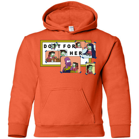 Sweatshirts Orange / YS Do it for Gamora Youth Hoodie