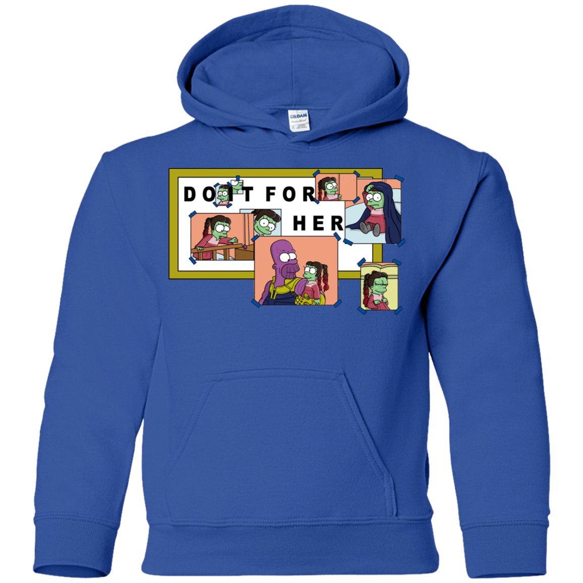 Sweatshirts Royal / YS Do it for Gamora Youth Hoodie