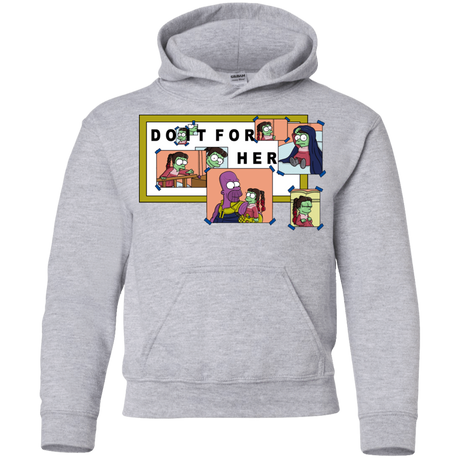 Sweatshirts Sport Grey / YS Do it for Gamora Youth Hoodie
