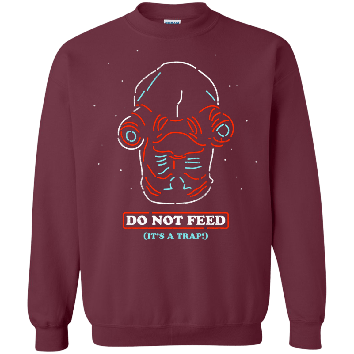 Sweatshirts Maroon / S Do Not Feed Crewneck Sweatshirt