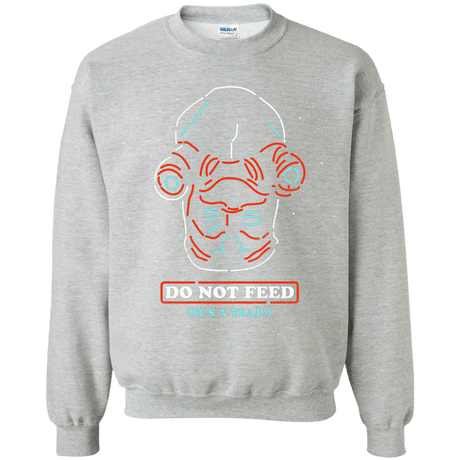 Sweatshirts Sport Grey / S Do Not Feed Crewneck Sweatshirt