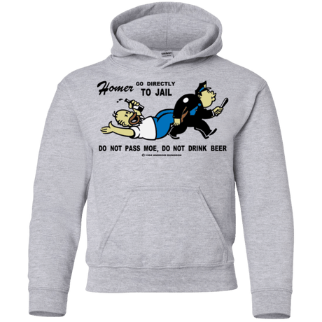 Sweatshirts Sport Grey / YS Do Not Pass Moe Youth Hoodie