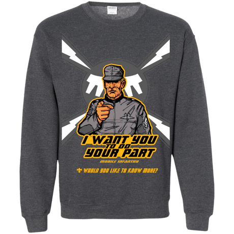 Sweatshirts Dark Heather / S Do Your Part Crewneck Sweatshirt