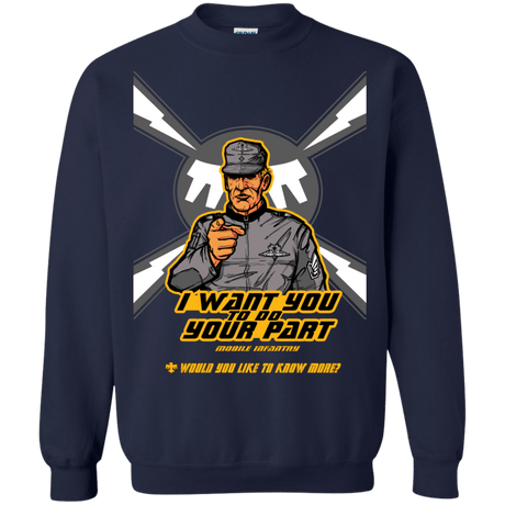 Sweatshirts Navy / S Do Your Part Crewneck Sweatshirt