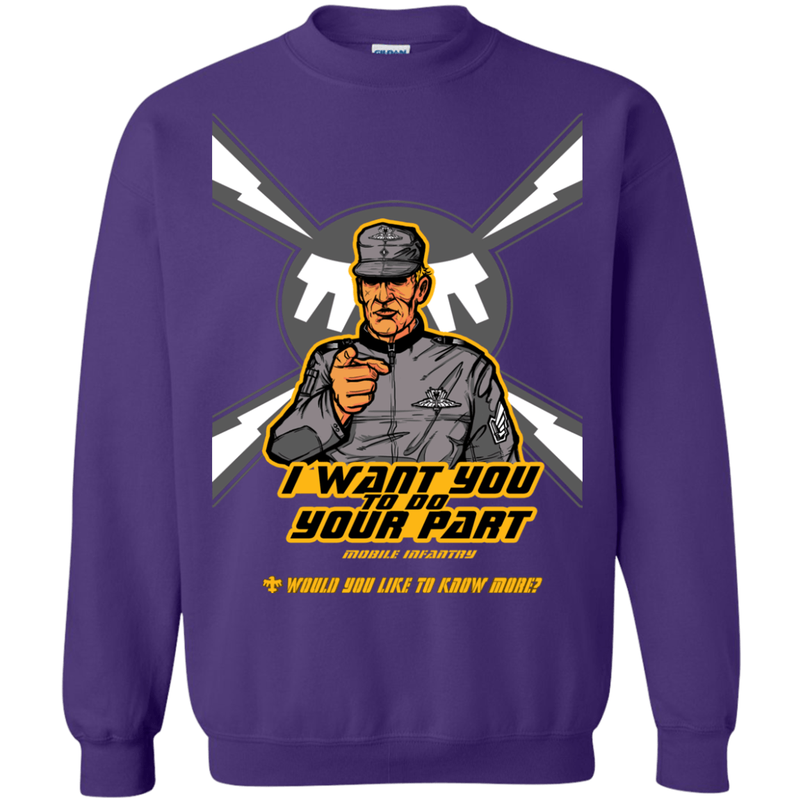 Sweatshirts Purple / S Do Your Part Crewneck Sweatshirt