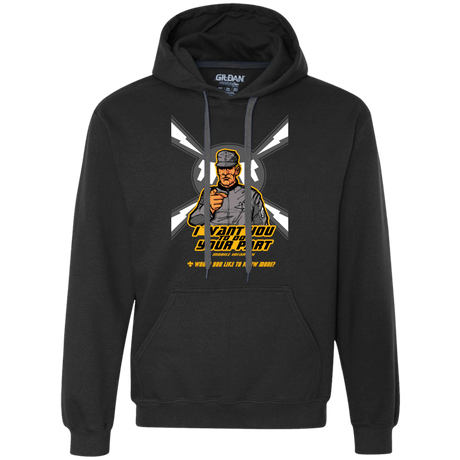 Sweatshirts Black / S Do Your Part Premium Fleece Hoodie