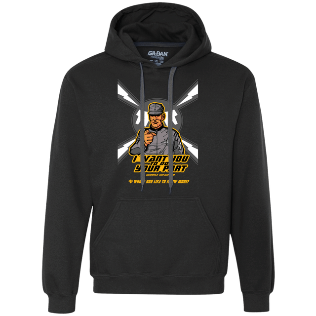 Sweatshirts Black / S Do Your Part Premium Fleece Hoodie