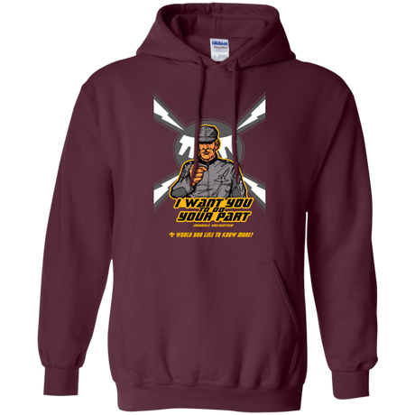 Sweatshirts Maroon / S Do Your Part Pullover Hoodie