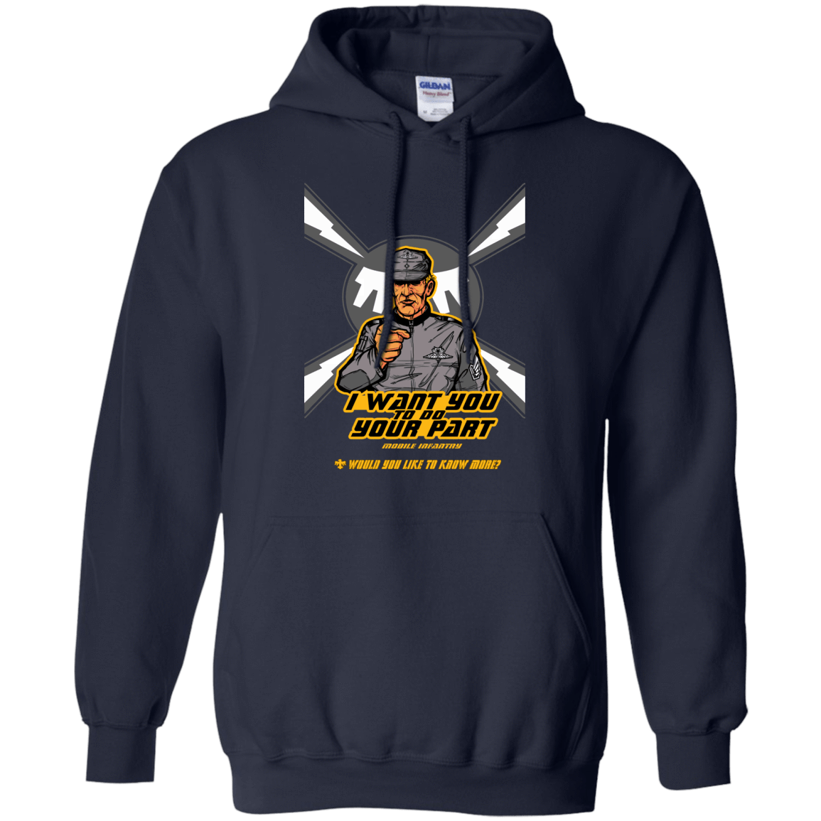 Sweatshirts Navy / S Do Your Part Pullover Hoodie