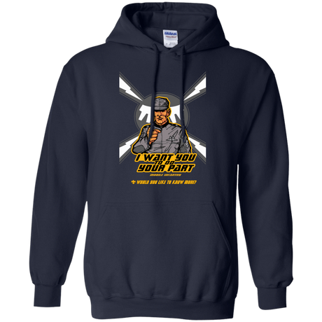 Sweatshirts Navy / S Do Your Part Pullover Hoodie