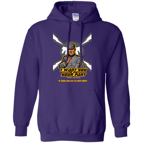 Sweatshirts Purple / S Do Your Part Pullover Hoodie