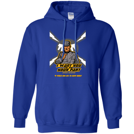Sweatshirts Royal / S Do Your Part Pullover Hoodie