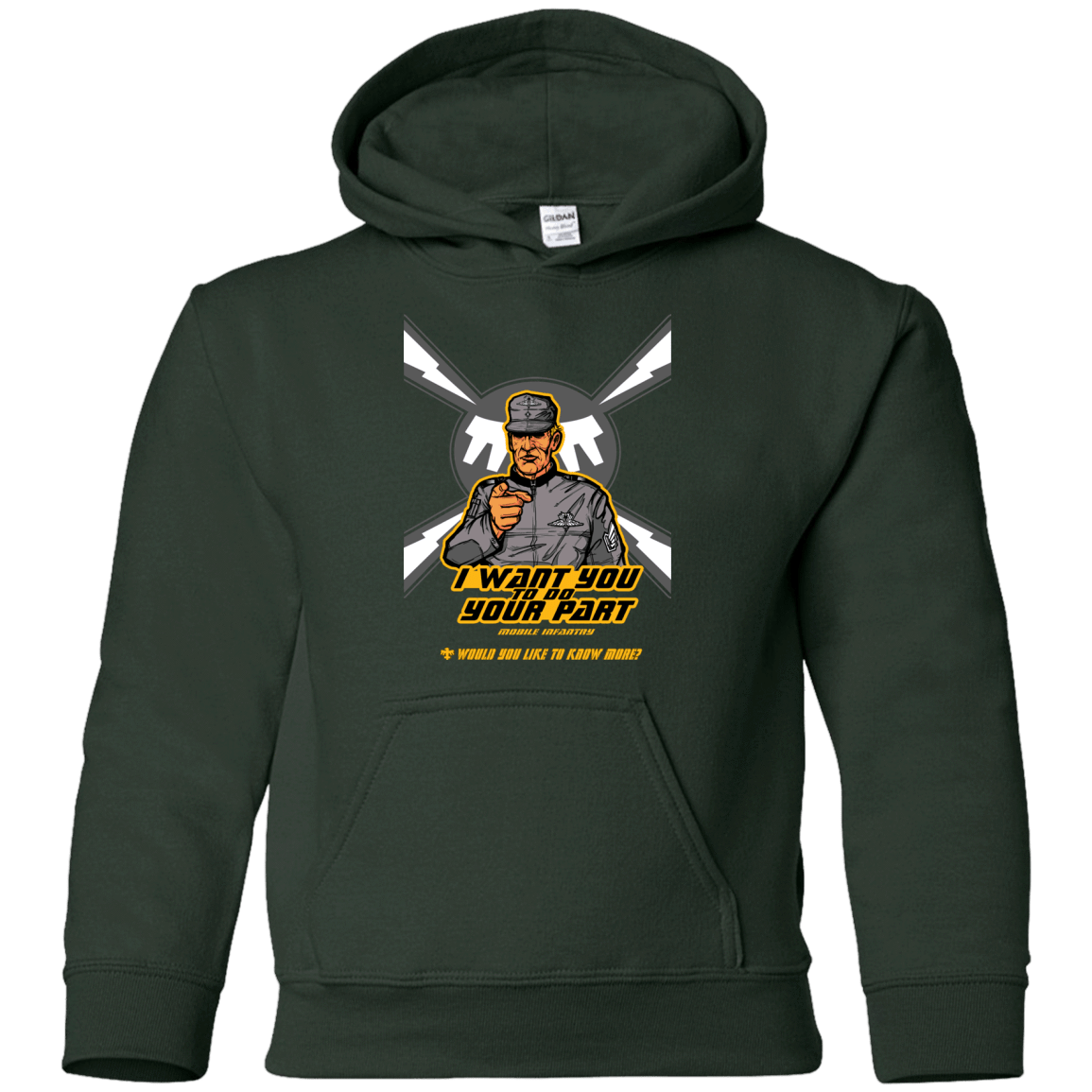 Sweatshirts Forest Green / YS Do Your Part Youth Hoodie